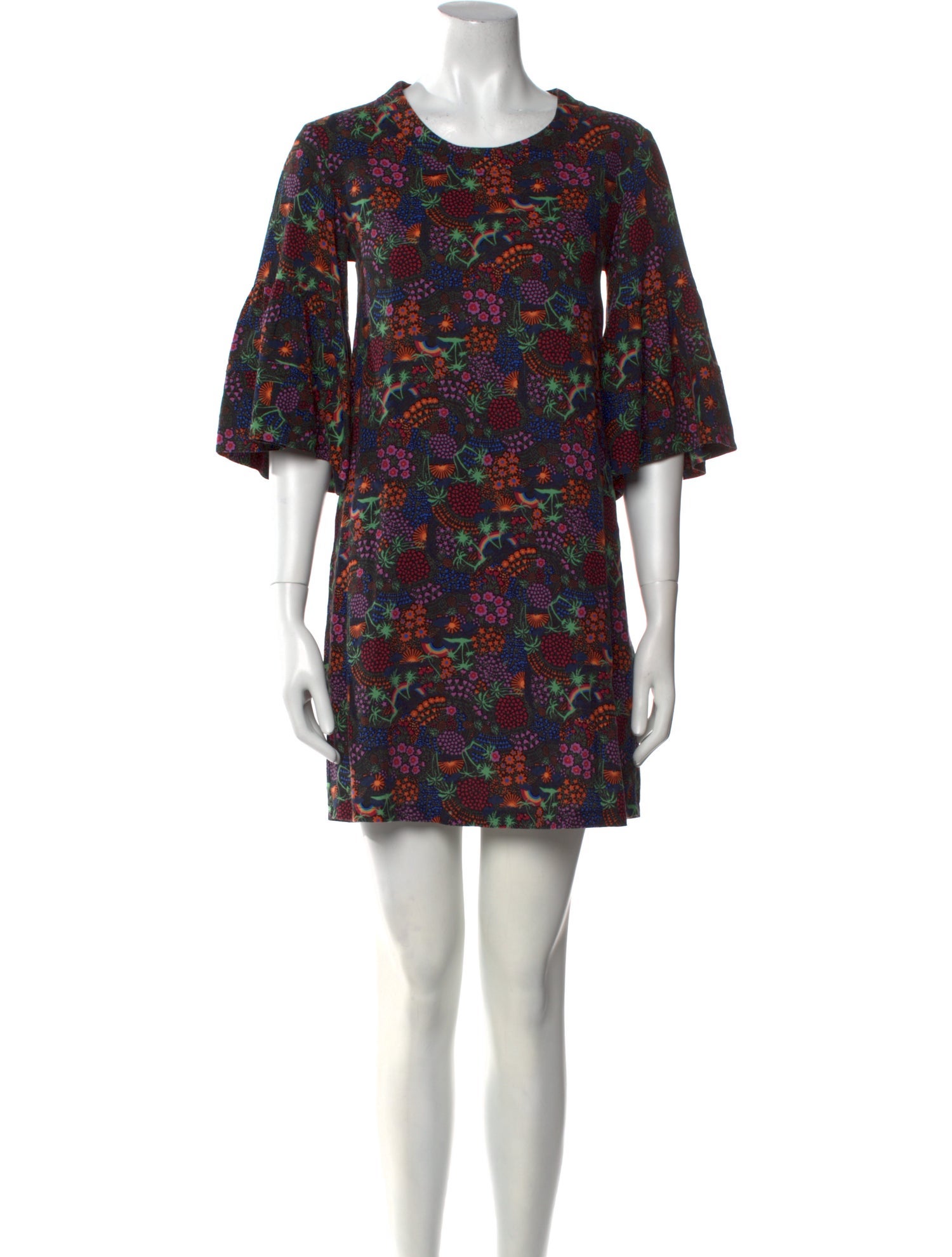 See by Chloé Floral Print Mini Dress