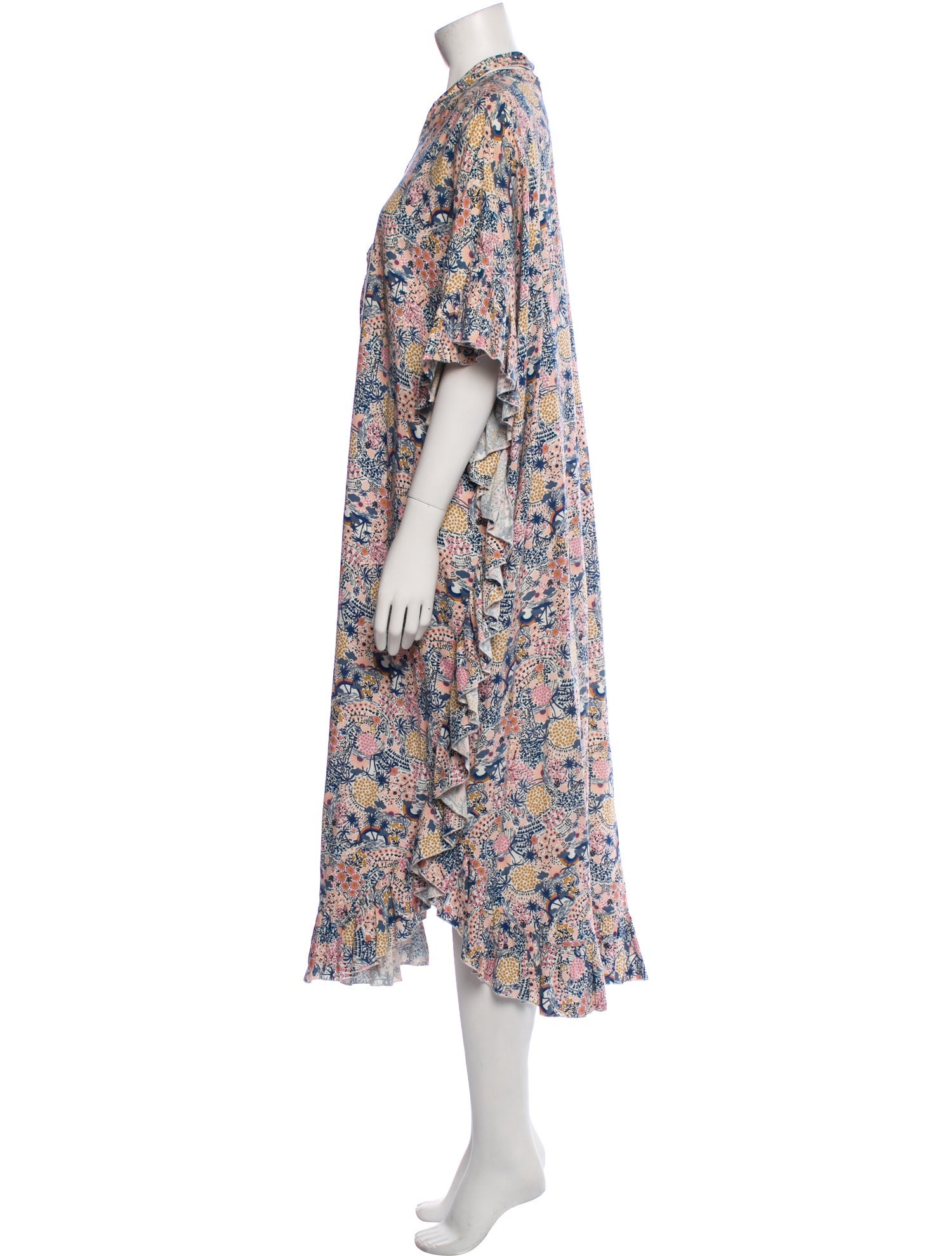 See by Chloé Floral Print Long Dress