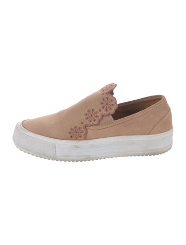 See by Chloé Sneakers Suede Embroidered Accent IT 37 | 7