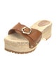 See by Chloé Leather Studded Accents Espadrilles