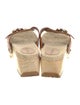 See by Chloé Leather Studded Accents Espadrilles