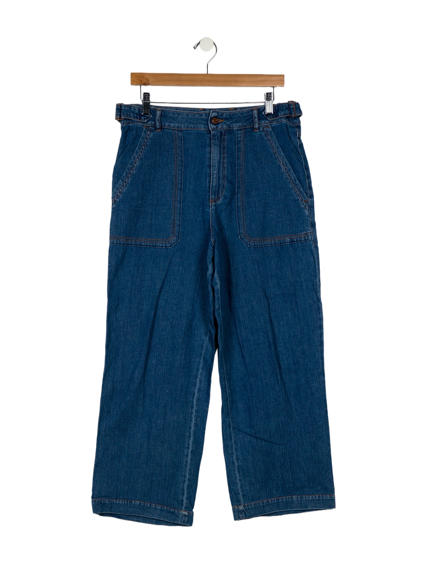 See by Chloé High-Rise Wide Leg Jeans