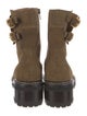 See by Chloé Suede Combat Boots