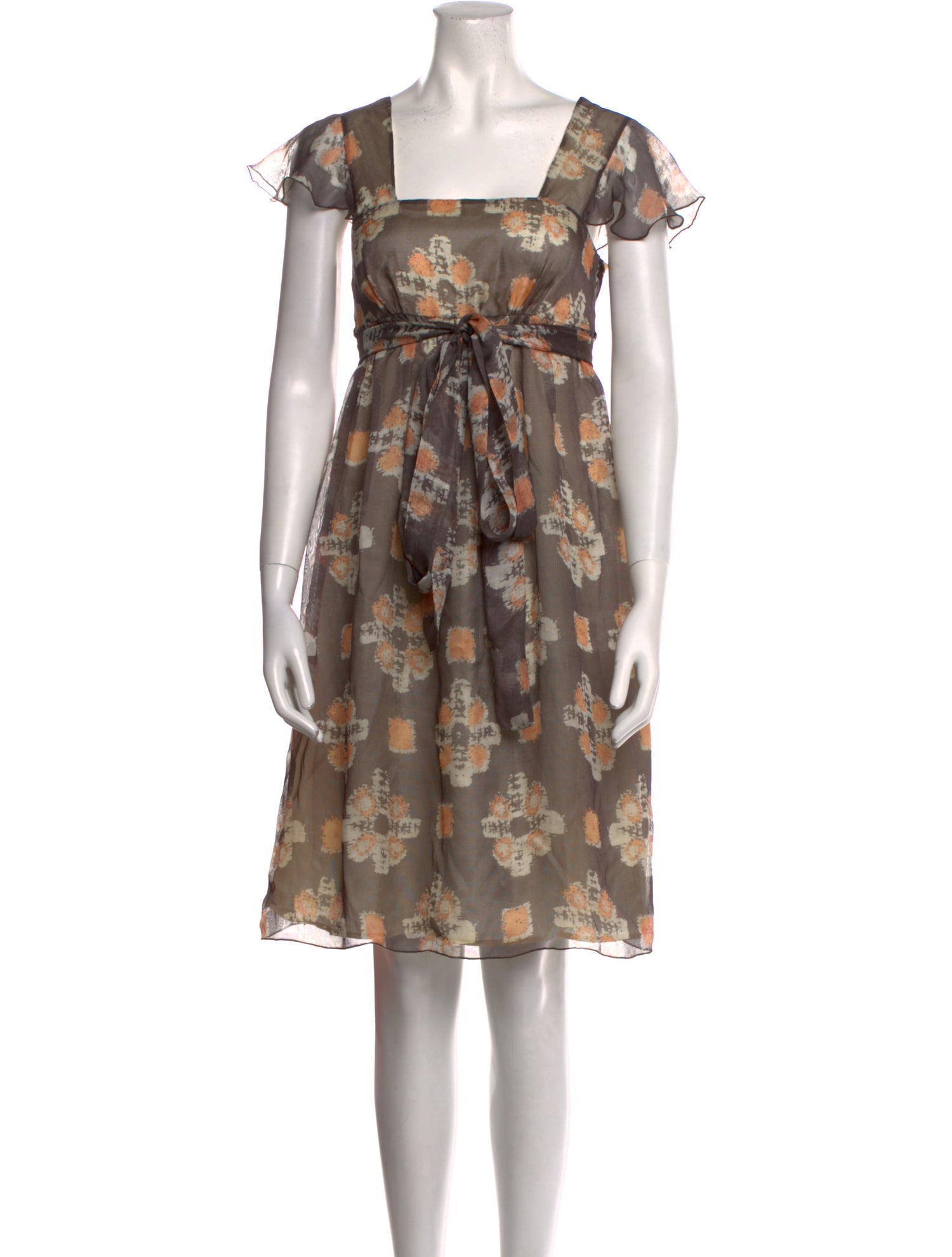 See by Chloé Silk Knee-Length Dress w/ Tags