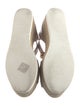 See by Chloé Leather Colorblock Pattern Espadrilles