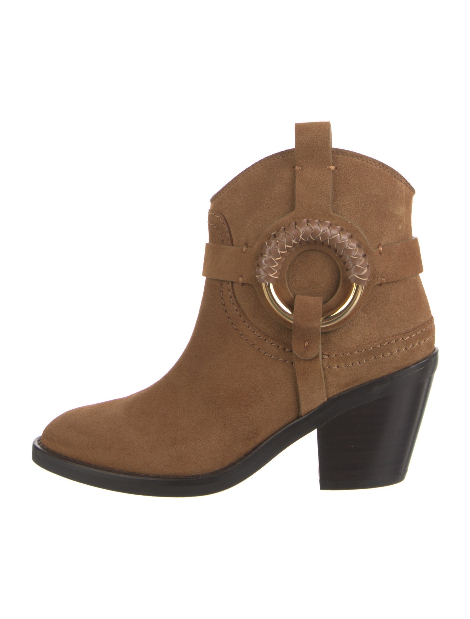 See by Chloé Suede Western Boots