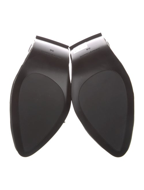 See by Chloé Leather Scalloped Accent Ballet Flats