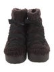 See by Chloé Shearling Lace-Up Boots