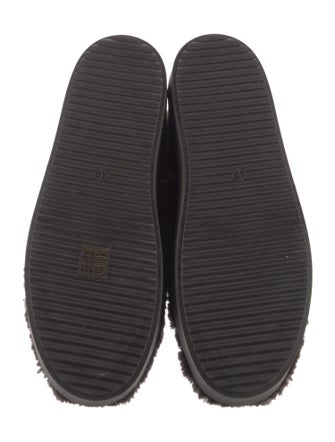 See by Chloé Shearling Lace-Up Boots