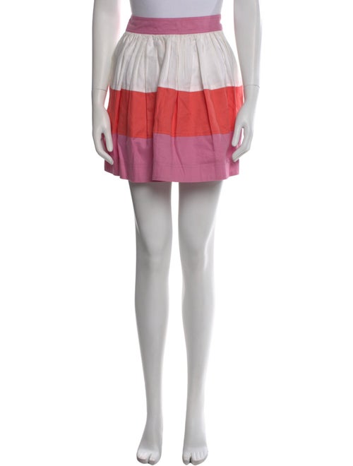 See by Chloé Striped Mini Skirt