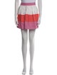 See by Chloé Striped Mini Skirt