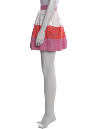 See by Chloé Striped Mini Skirt