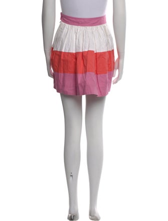 See by Chloé Striped Mini Skirt
