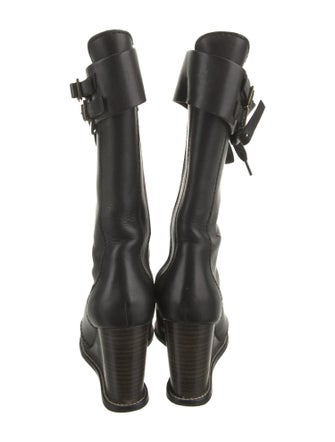See by Chloé Leather Lace-Up Boots