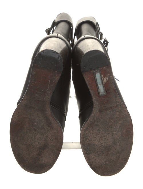 See by Chloé Leather Lace-Up Boots