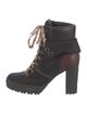 See by Chloé Nubuck Lace-Up Boots
