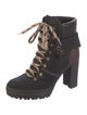 See by Chloé Nubuck Lace-Up Boots