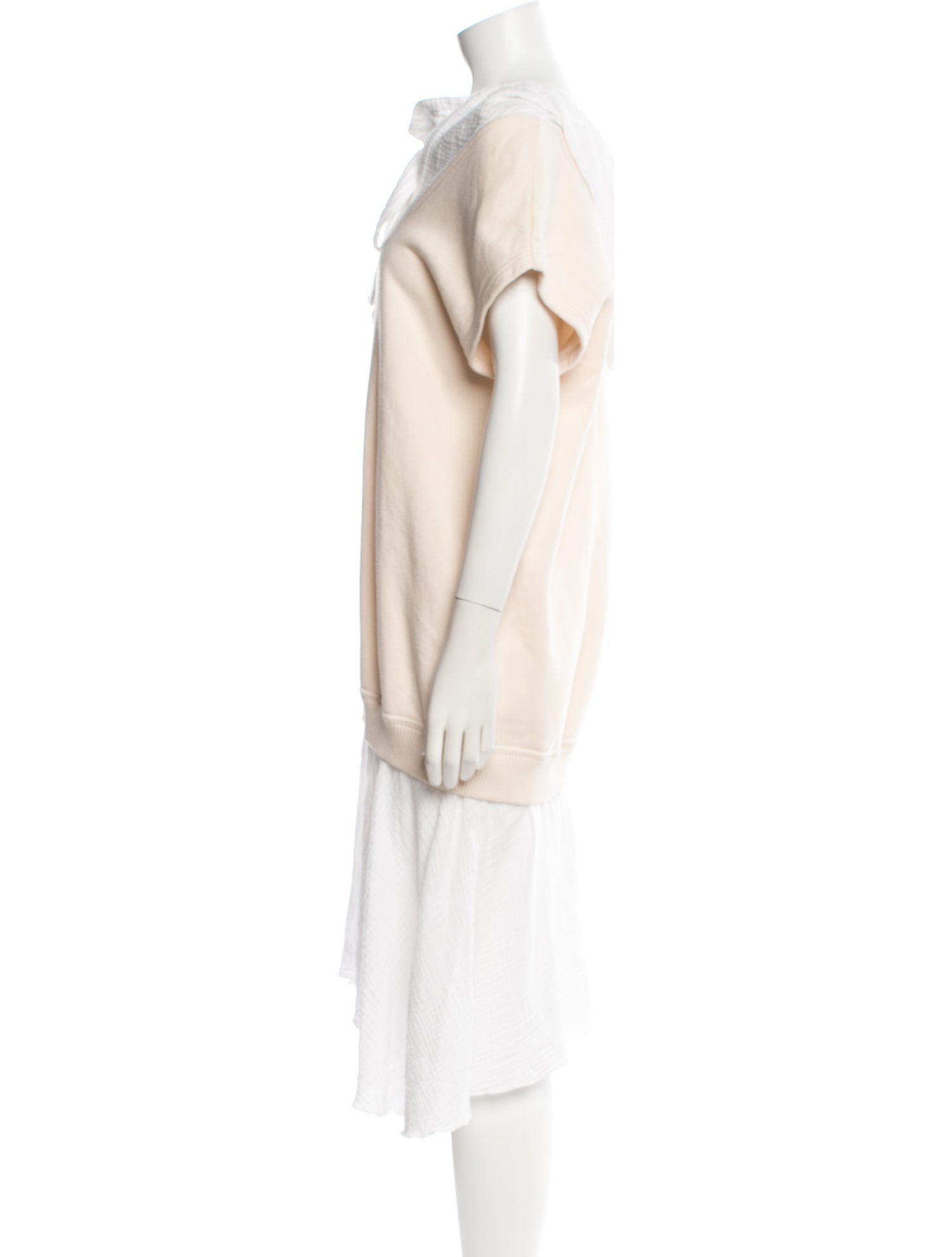 See by Chloé V-Neck Midi Length Dress