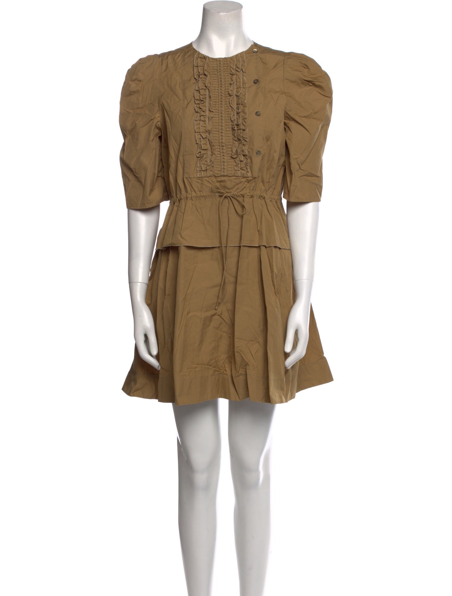 See by Chloé Crew Neck Mini Dress