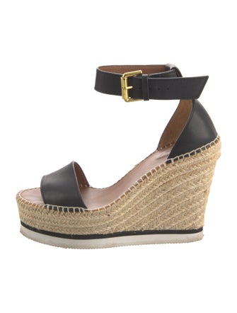 See by Chloé Leather Espadrilles