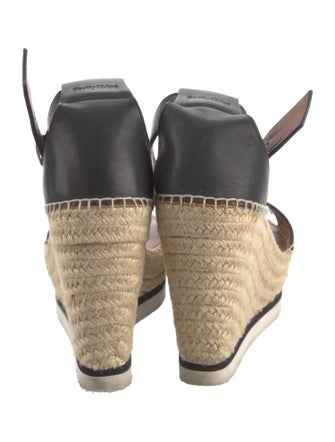 See by Chloé Leather Espadrilles
