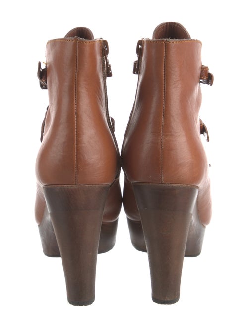See by Chloé Leather Lace-Up Boots