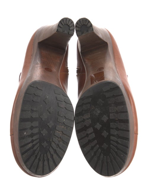 See by Chloé Leather Lace-Up Boots