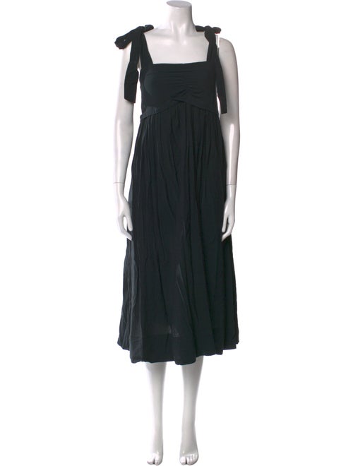 See by Chloé Square Neckline Long Dress