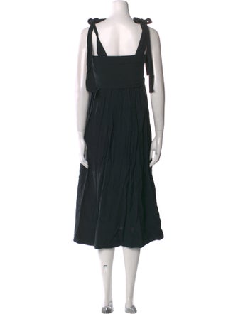 See by Chloé Square Neckline Long Dress