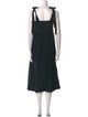 See by Chloé Square Neckline Long Dress