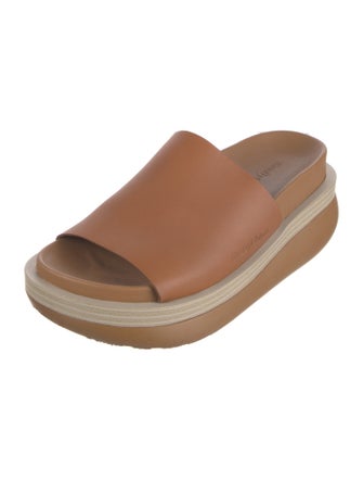 See by Chloé Leather Slides