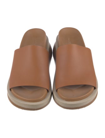 See by Chloé Leather Slides