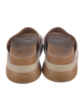 See by Chloé Leather Slides