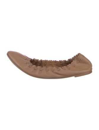 See by Chloé Leather Ballet Flats
