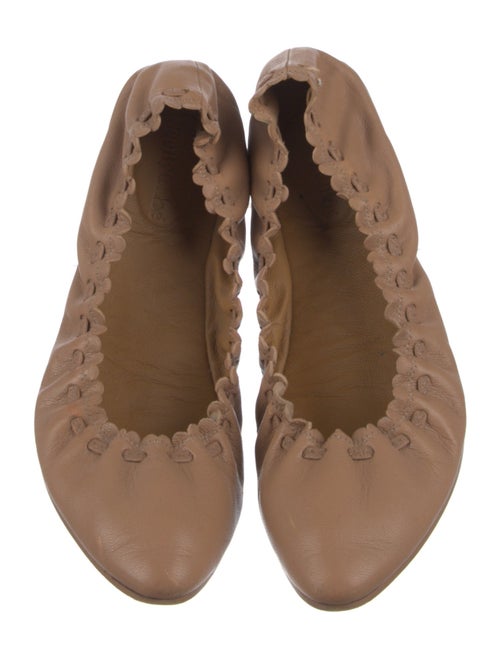 See by Chloé Leather Ballet Flats