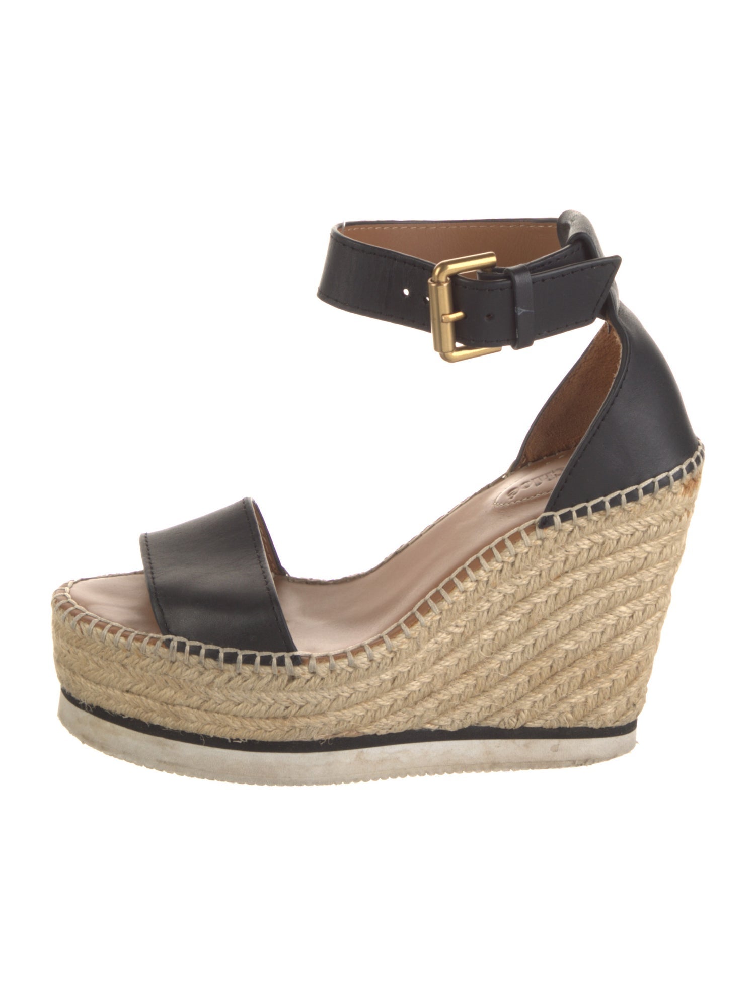 See by Chloé Leather Espadrilles