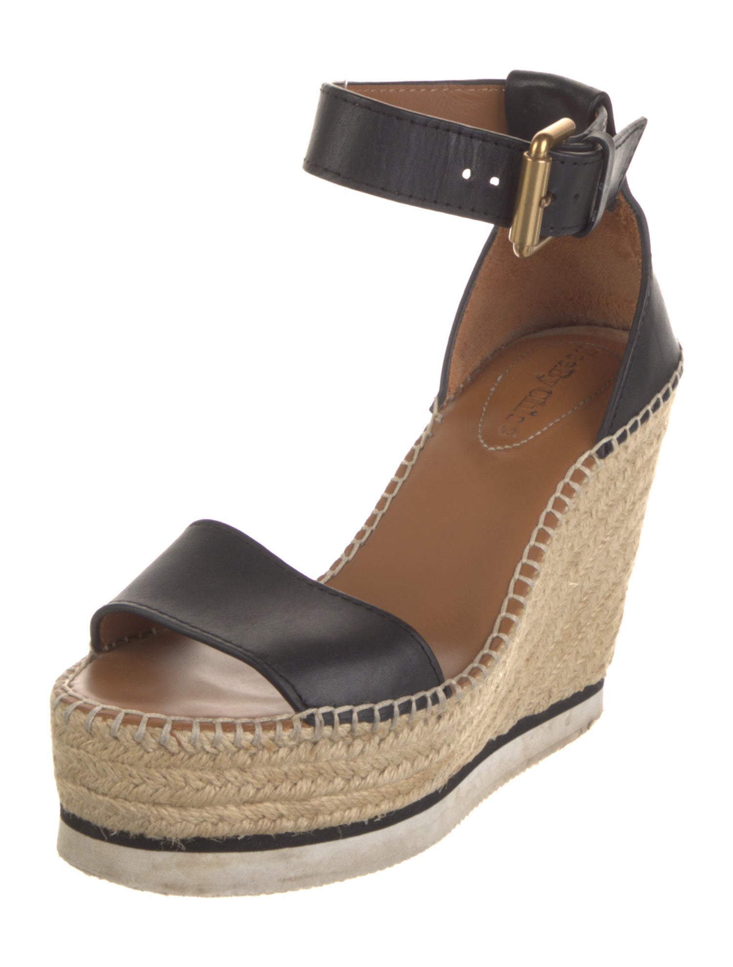 See by Chloé Leather Espadrilles