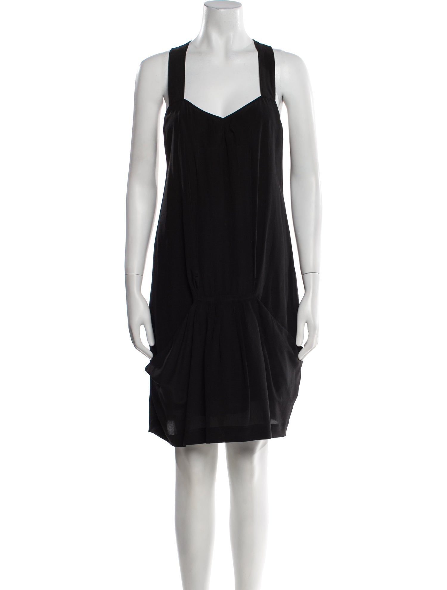 See by Chloé Silk Knee-Length Dress