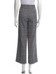 See by Chloé Plaid Print Wide Leg Pants
