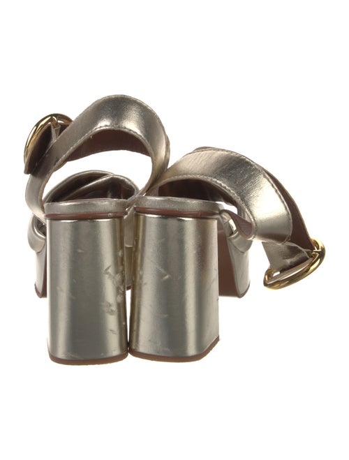 See by Chloé Leather Slingback Sandals