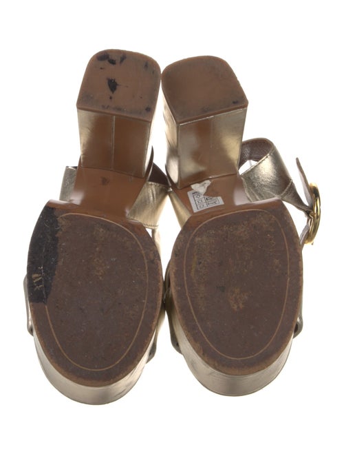 See by Chloé Leather Slingback Sandals