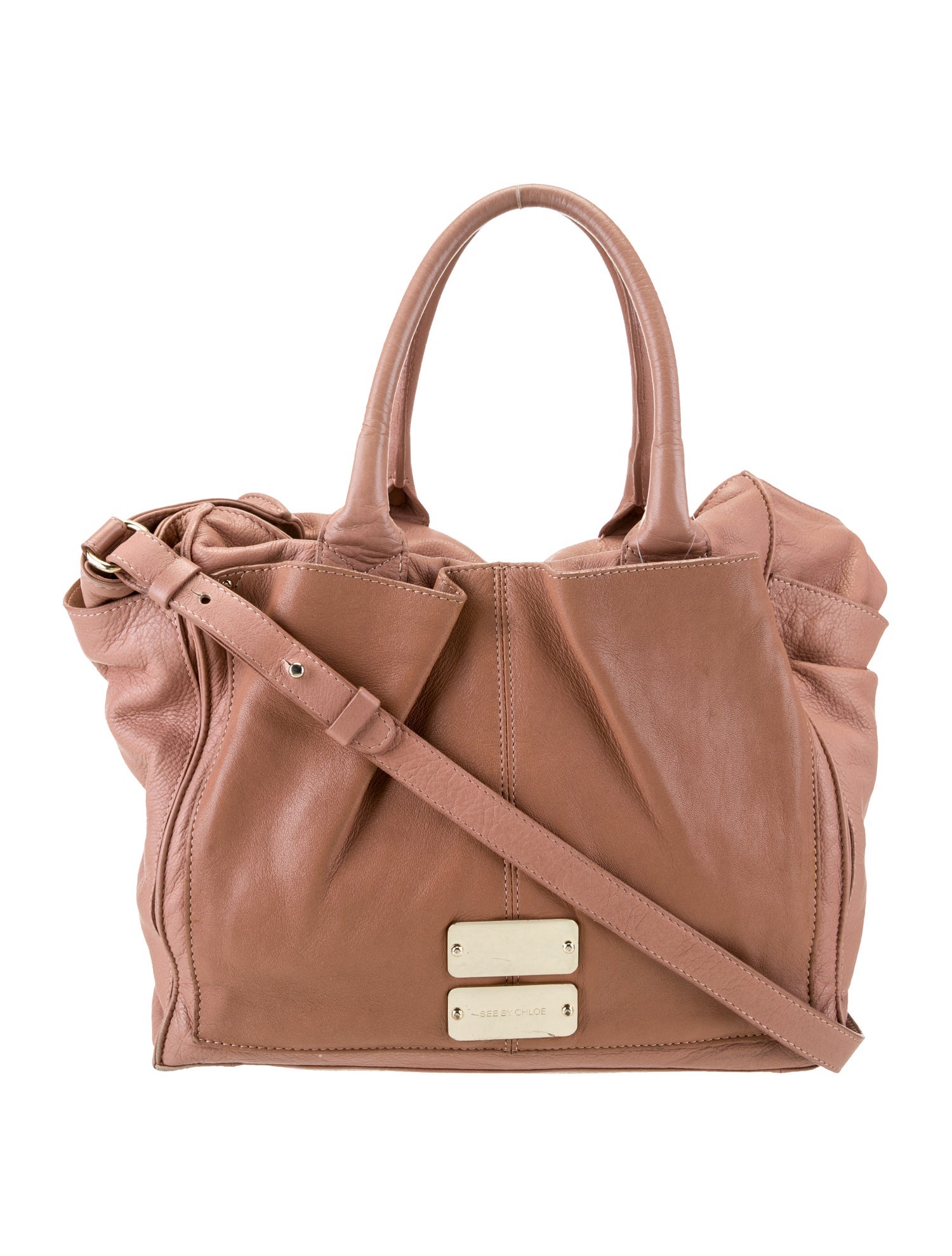 Chloé Leather Top Handle Bag