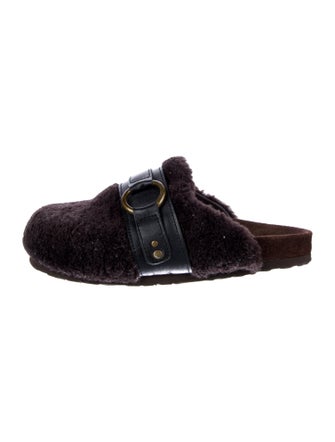 See by Chloé Shearling Mules