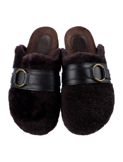 See by Chloé Shearling Mules
