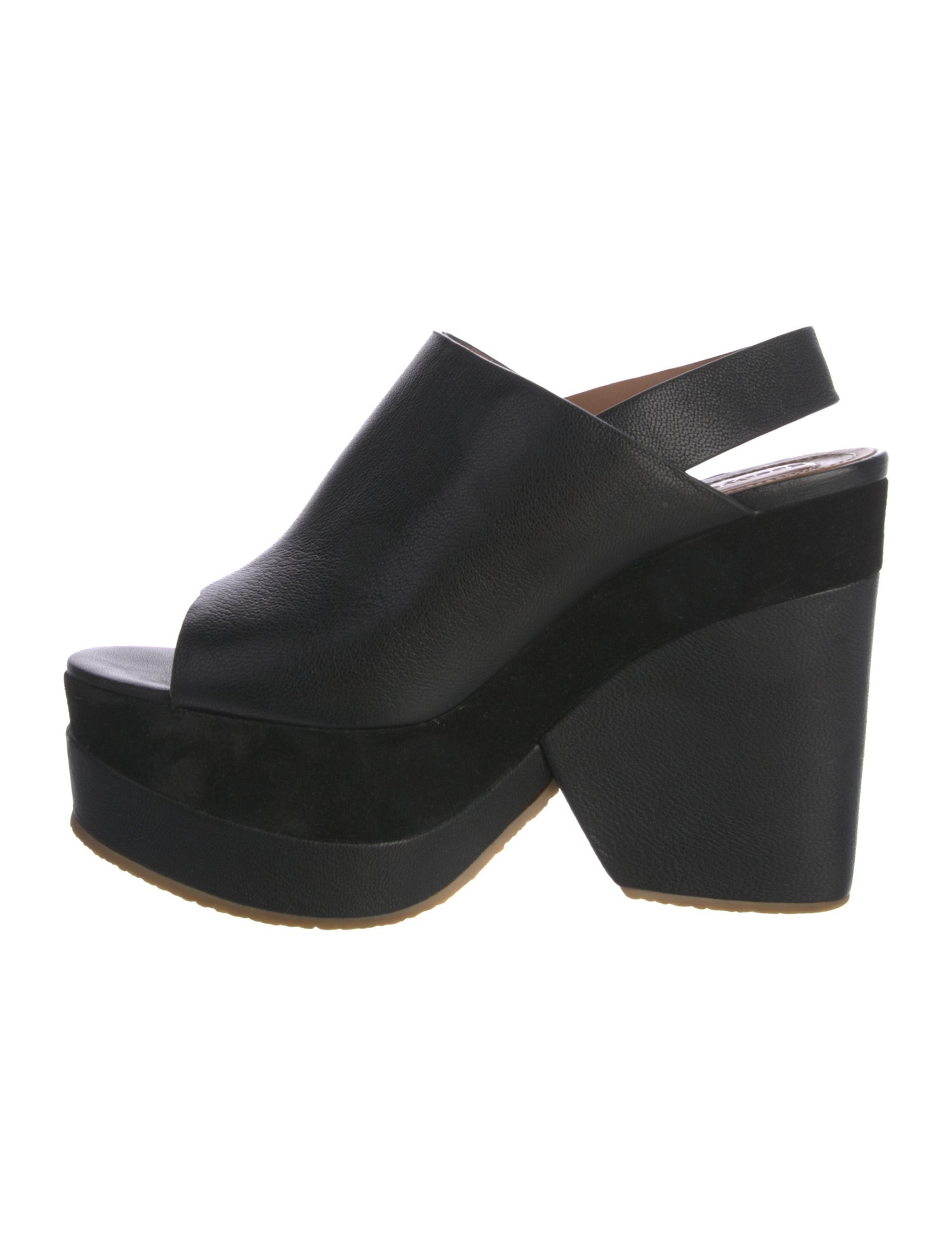 See by Chloé Leather Slingback Sandals