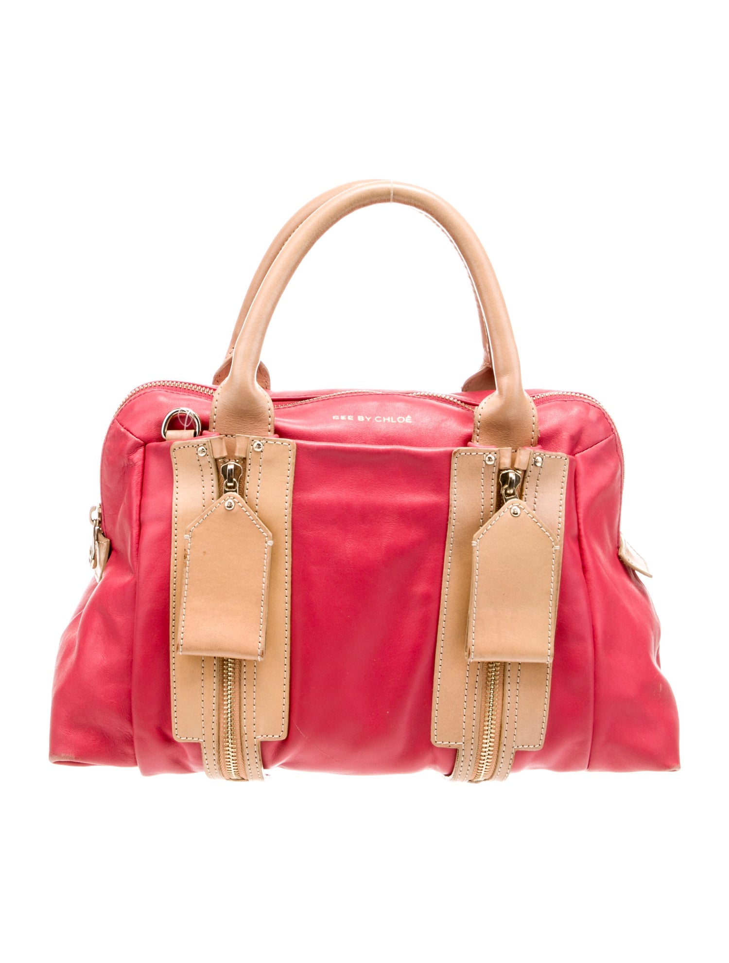 See by Chloé Leather Top Handle Bag