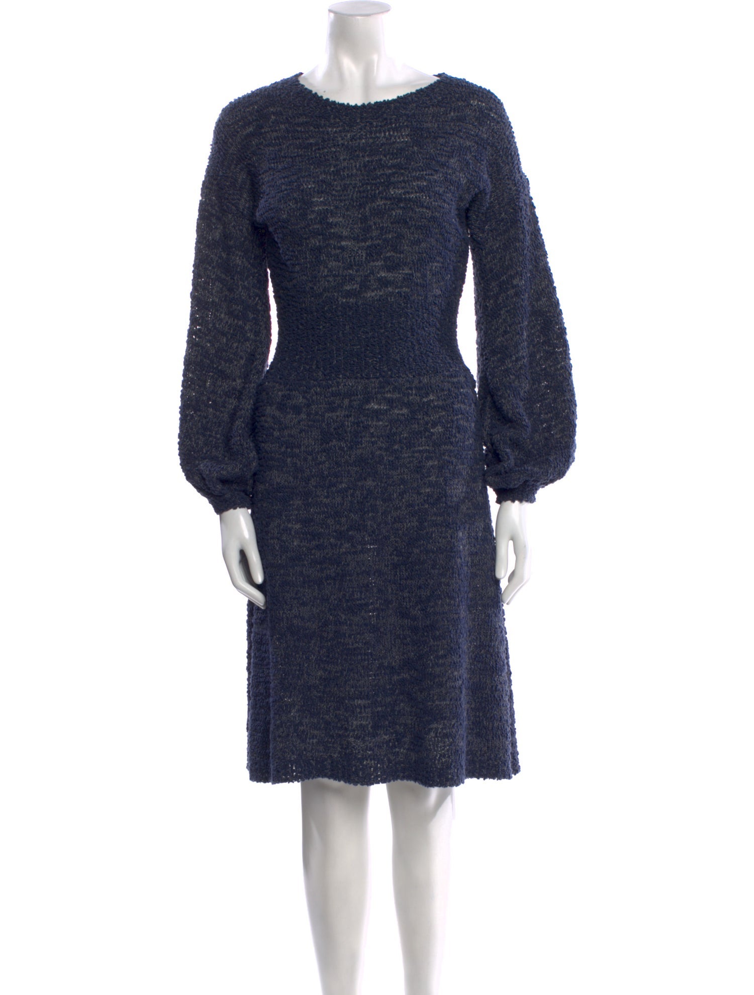 See by Chloé Crew Neck Knee-Length Dress