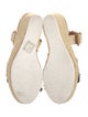 See by Chloé Denim Raw-Edge Trim Espadrilles