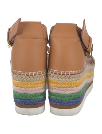 See by Chloé Leather Espadrilles