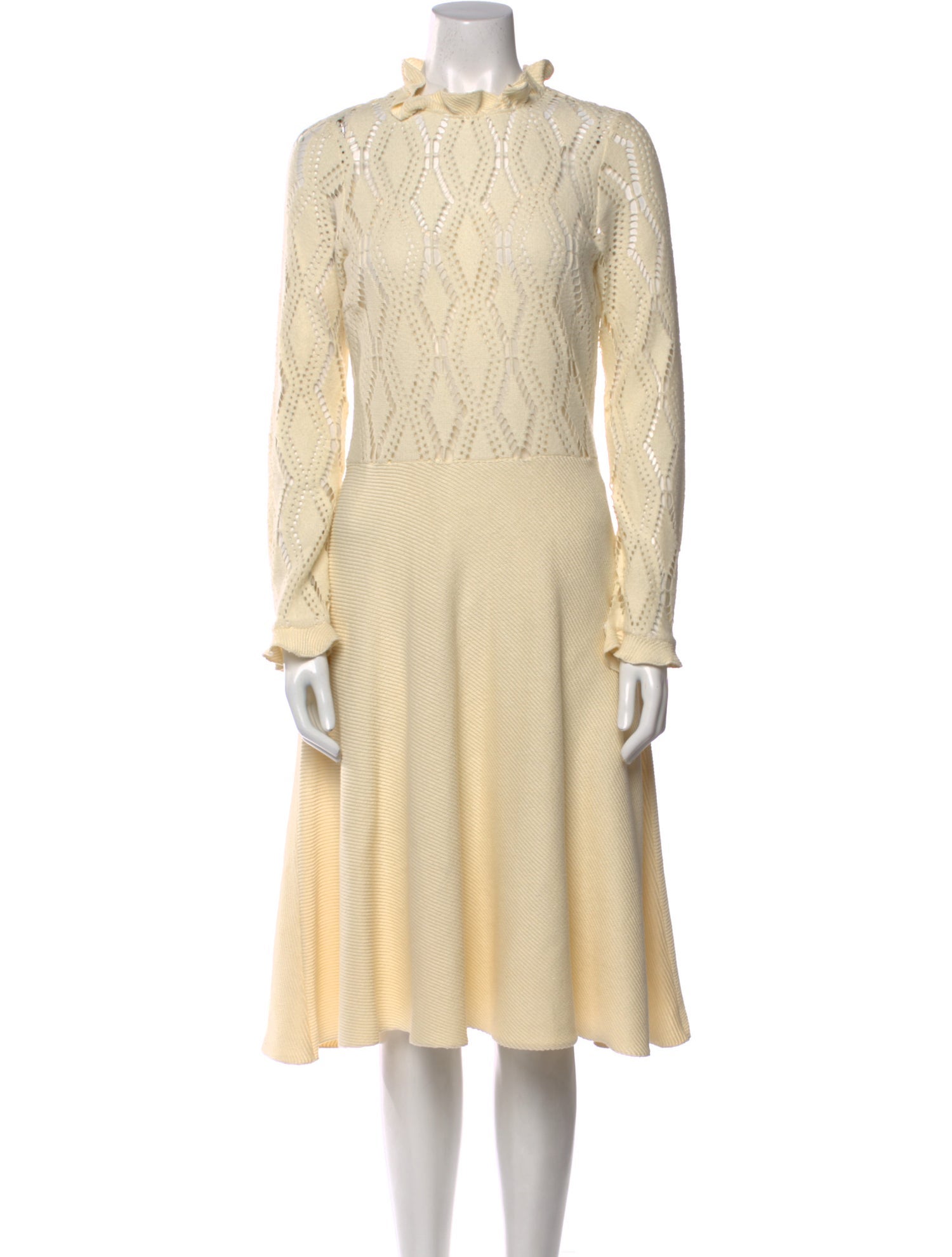 See by Chloé Mock Neck Long Dress